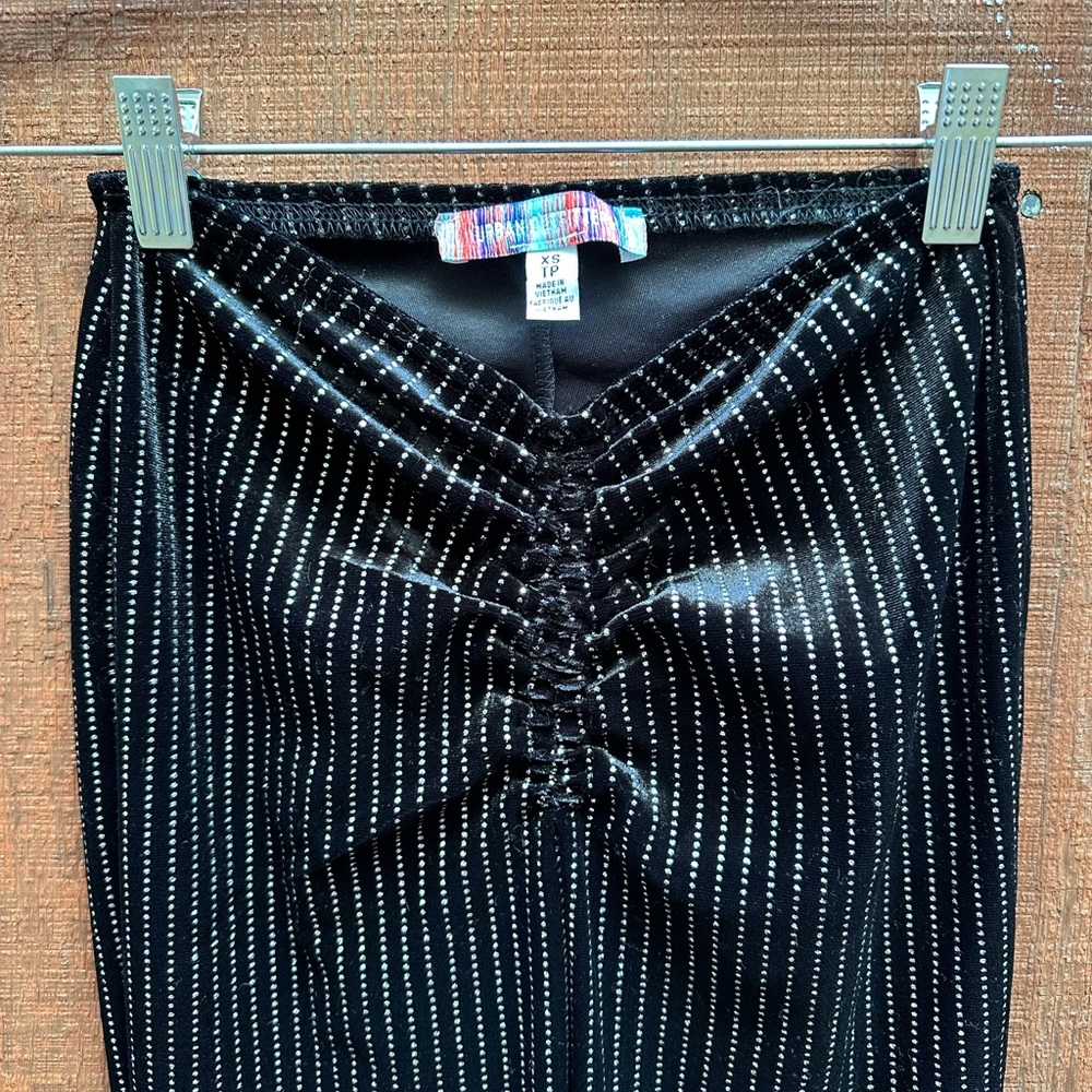 UO Sparkly Sequined Flare Pants
